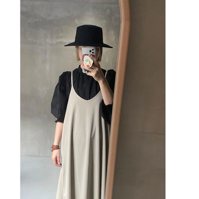 【hamomisi】Wool round hat