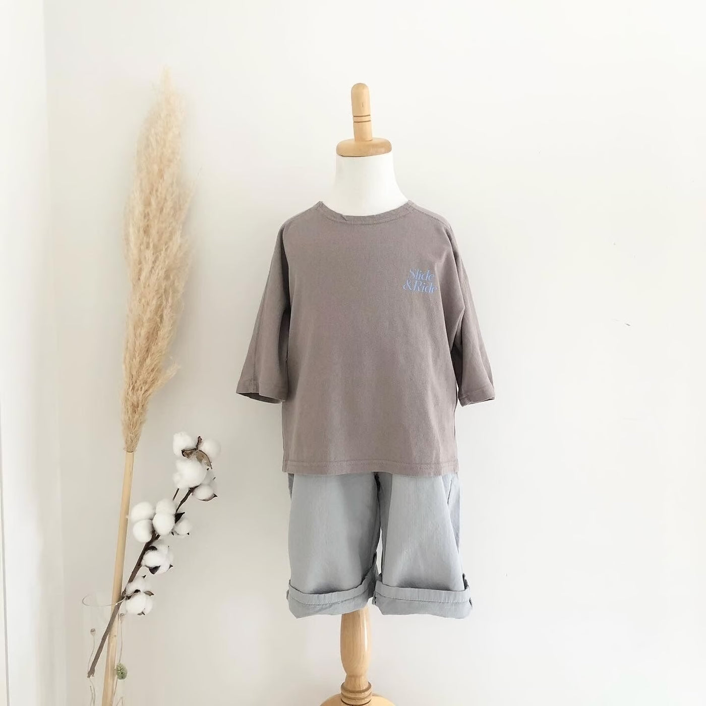 【hamomisi】cotton pants(90~130)