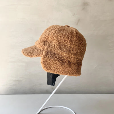 【hamomisi】Fluffy cap (49~52㎝)
