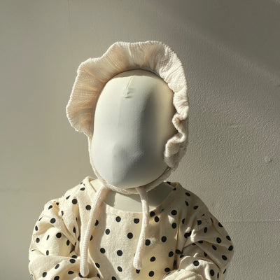 【hamomisi】Knit baby hat(44cm)