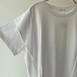 【ハモミシノオトナフク】Side frill T-shirt