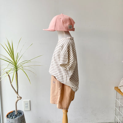 【hamomisi】Linen short pants (110.140.150)