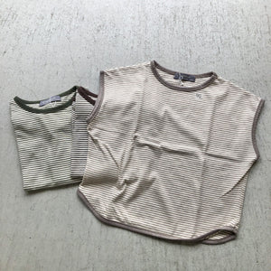 【hamomisi】BORDER NO SLEEVE(120.140.150)