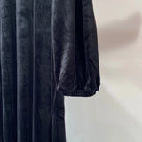 【ハモミシノオトナフク】Velour back open OP