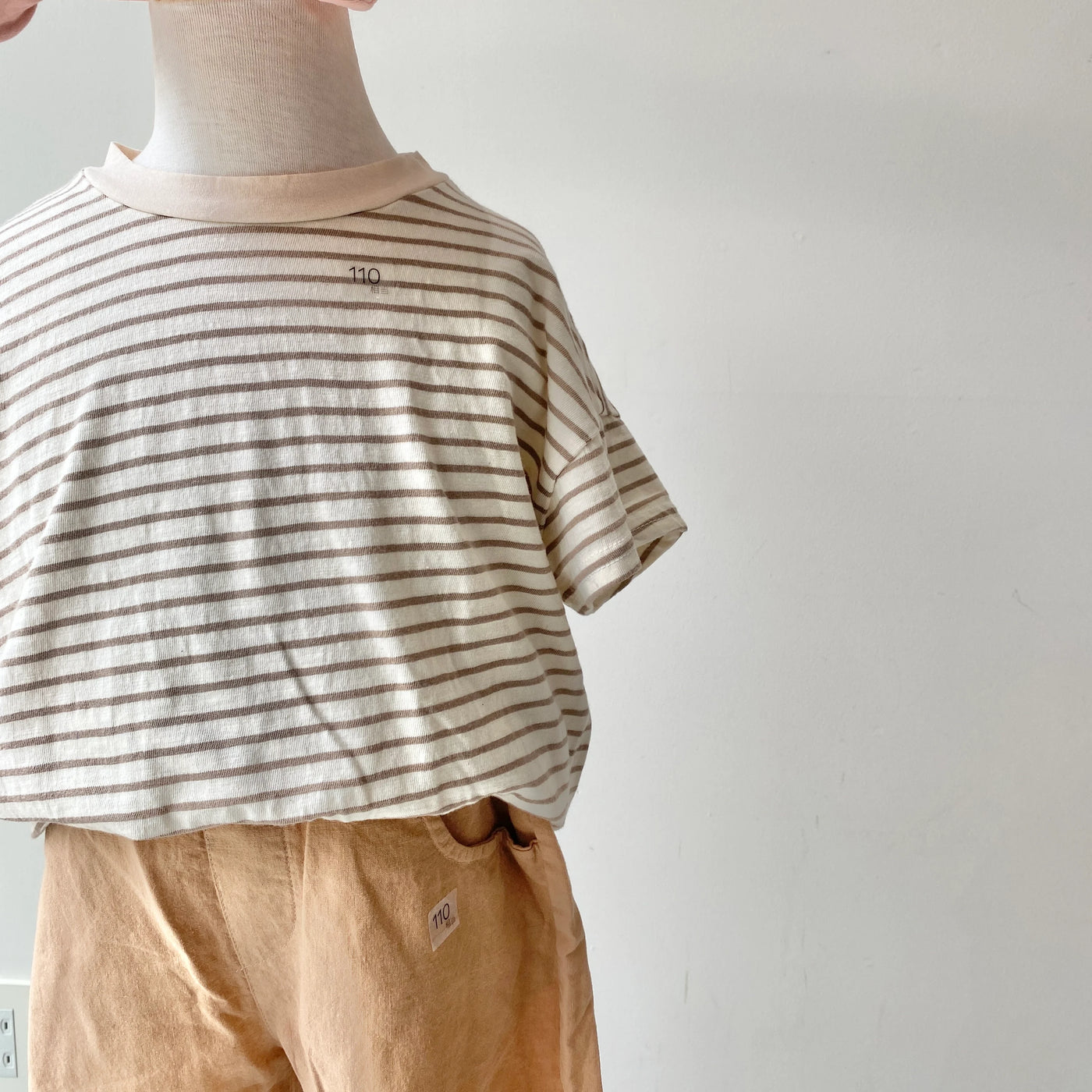 【hamomisi】Border T-shirt(90~110)