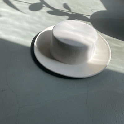 【hamomisi】Wool round hat