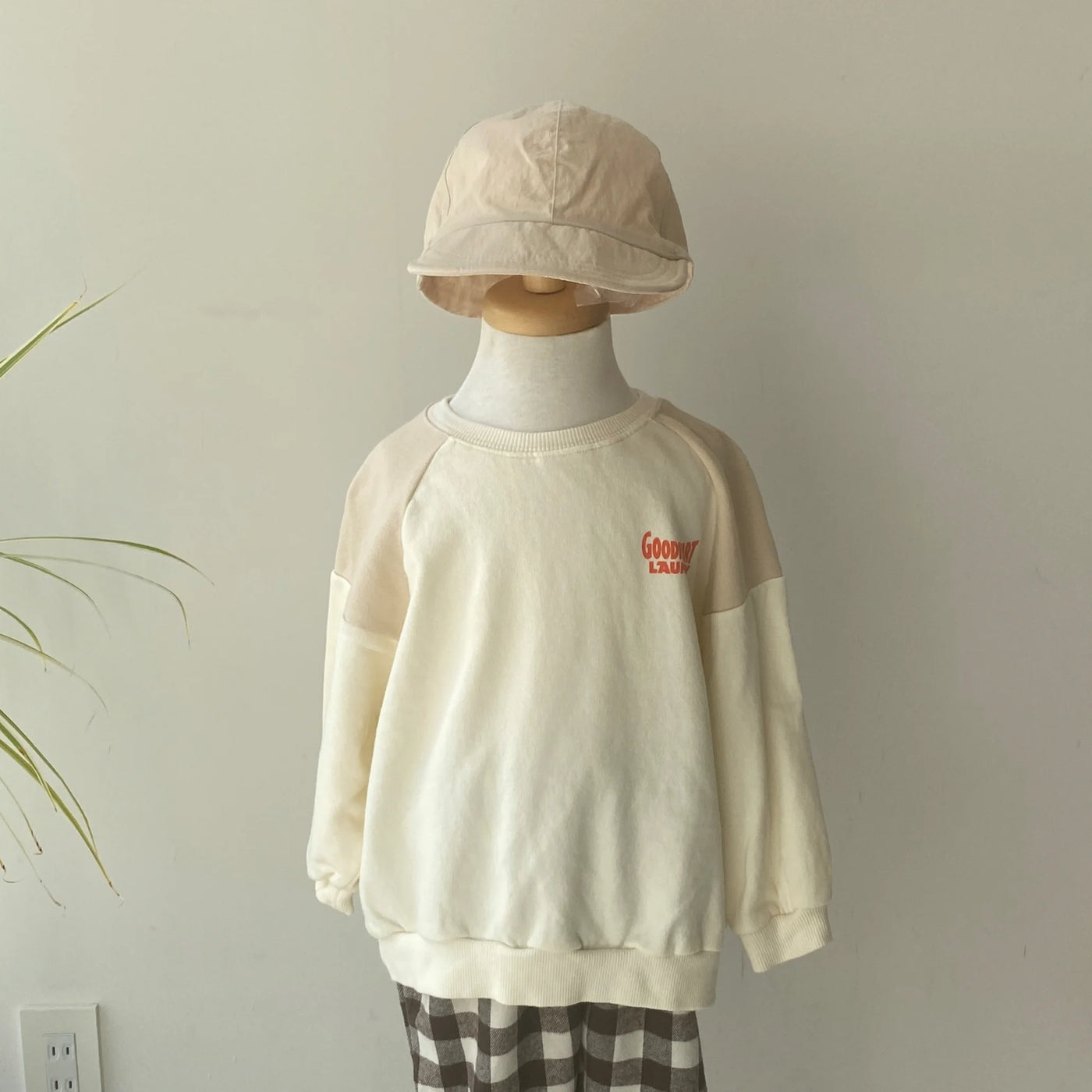 【hamomisi】Kids GOOD HEART sweat(75~120)