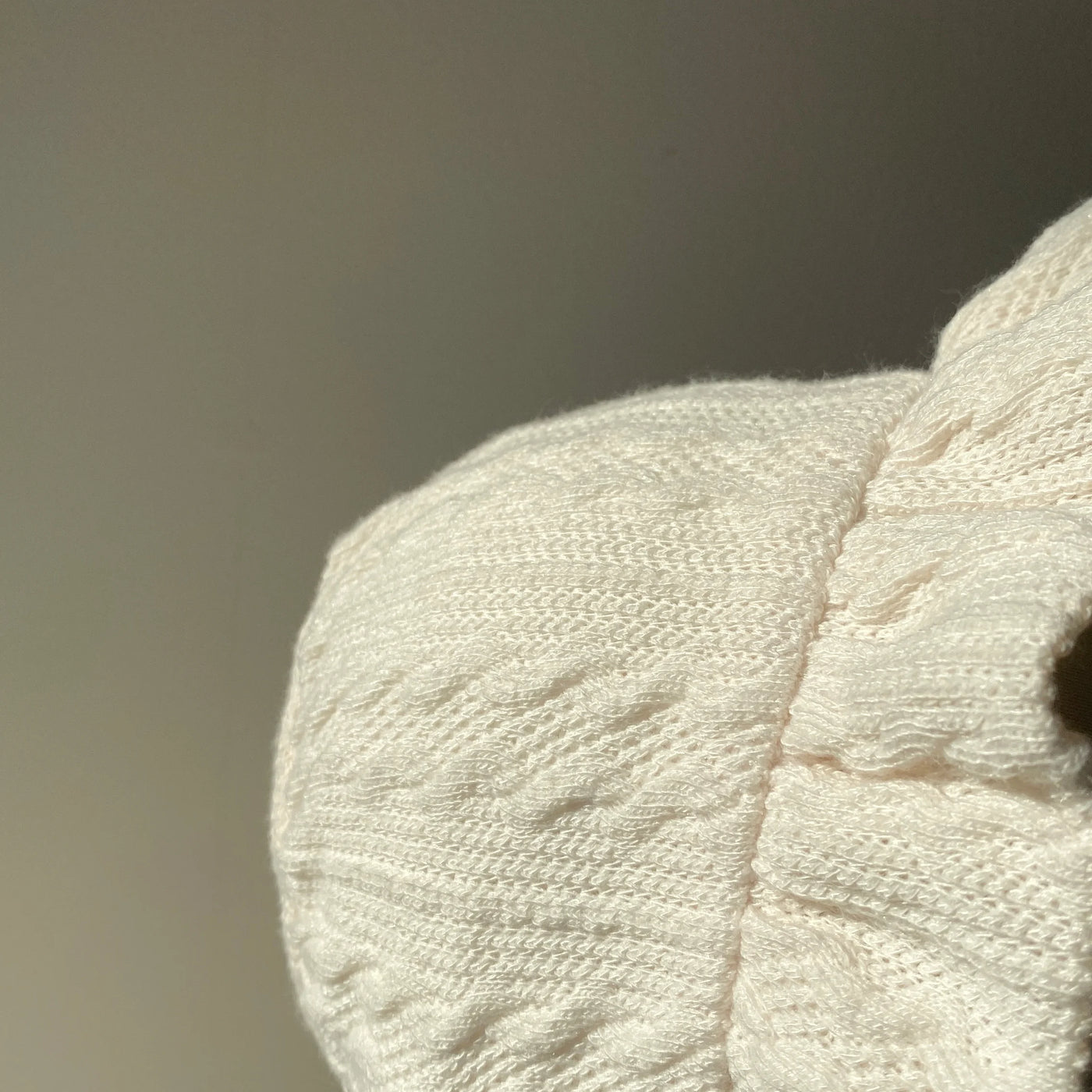 【hamomisi】Knit baby hat(44cm)