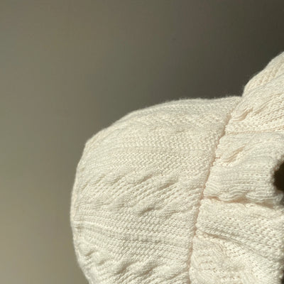 【hamomisi】Knit baby hat(44cm)