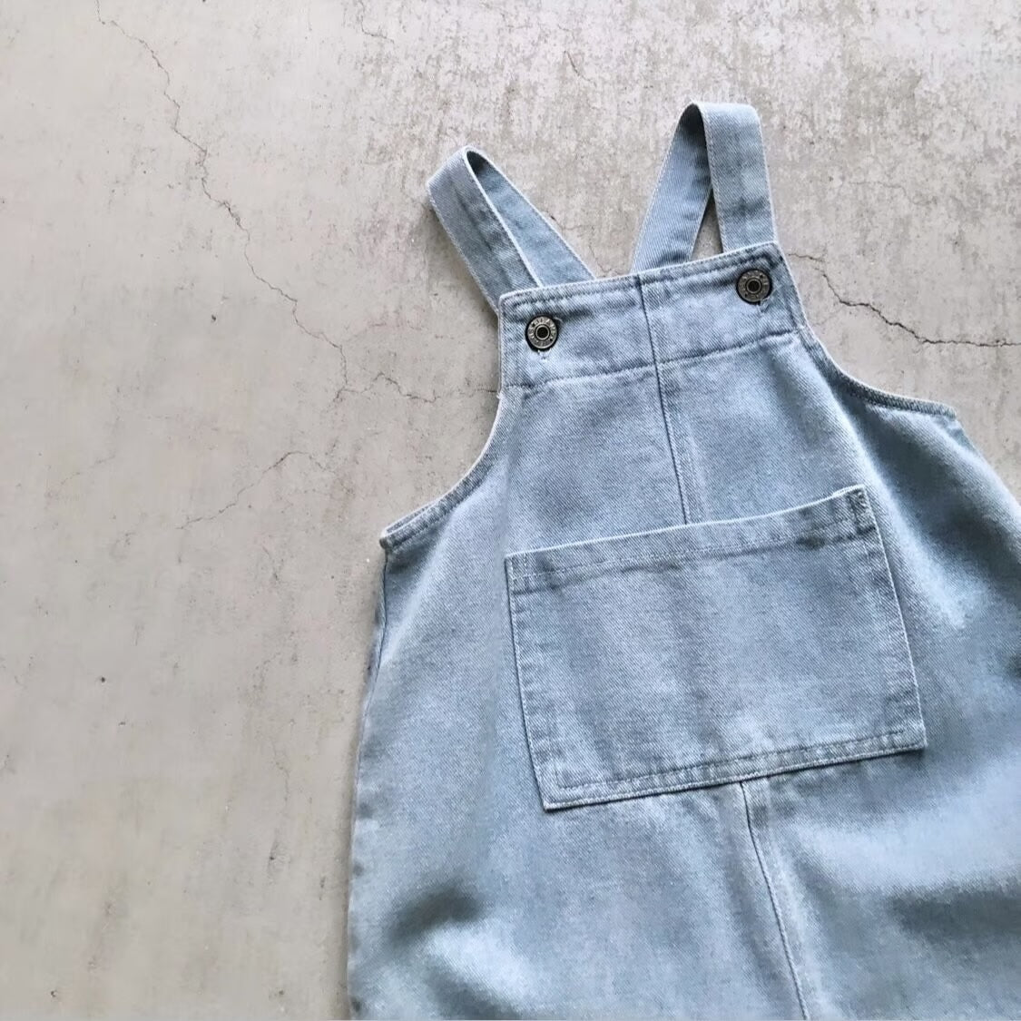 【hamomisi】Denim overalls(120.130)