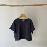 【hamomisi】Cropped length t-shirt(80~130)