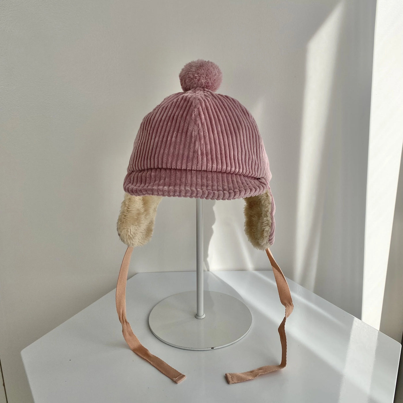 【hamomisi】Pon cod ears cap(50.52.54cm)