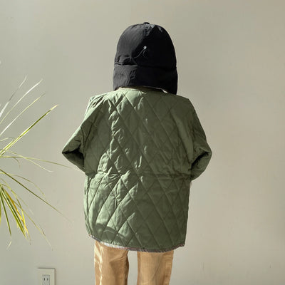 【hamomisi】Quilted jacket(80.90.110)