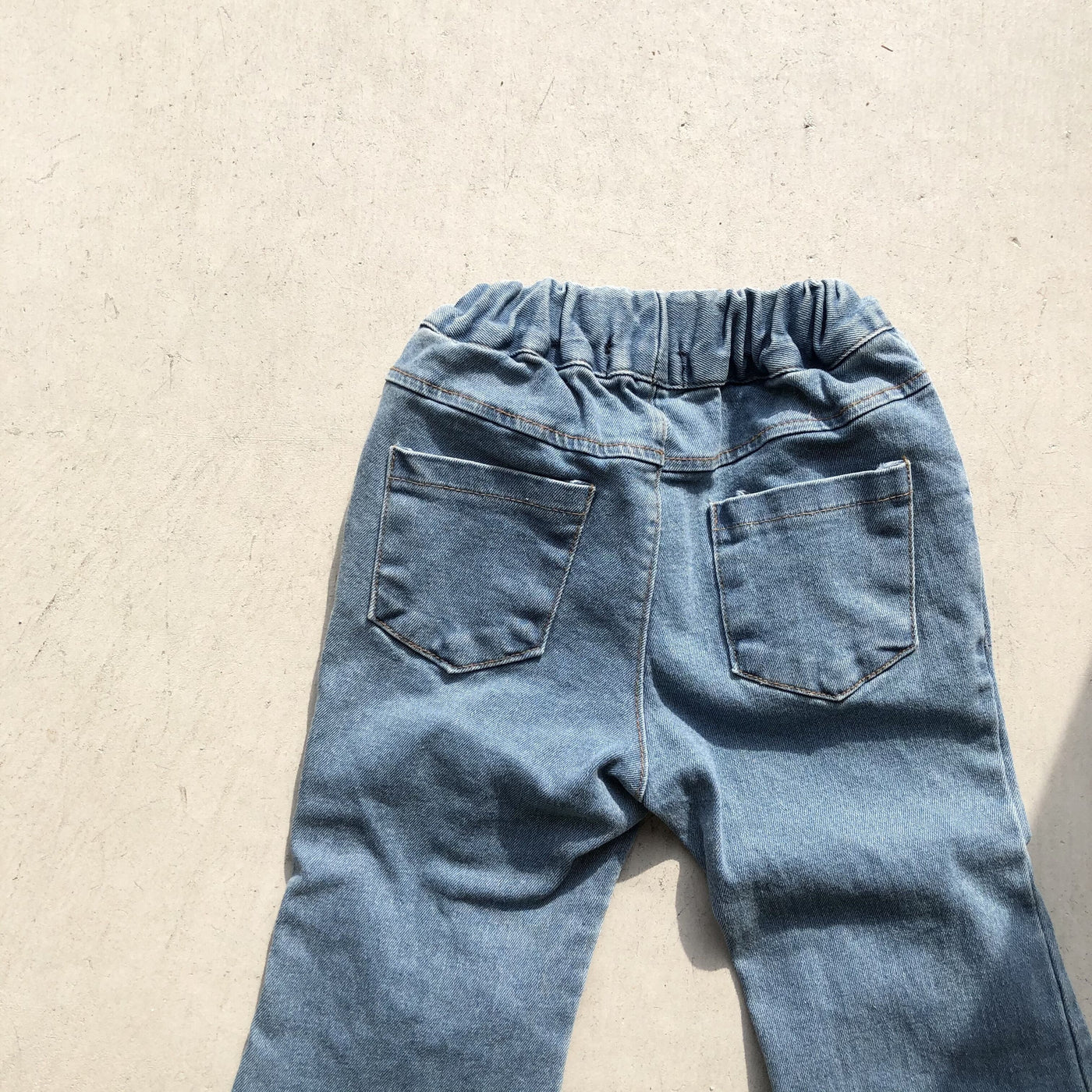 【hamomisi】Center slit denim(80.90.120)