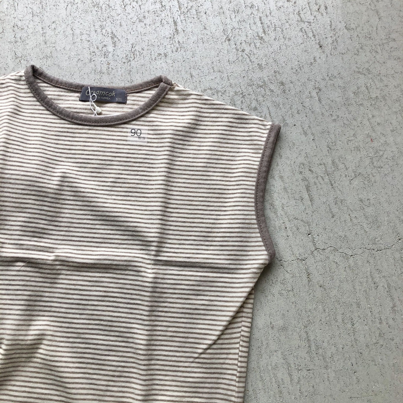 【hamomisi】BORDER NO SLEEVE(120.140.150)