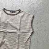 【hamomisi】BORDER NO SLEEVE(120.140.150)