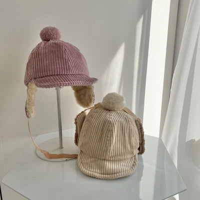 【hamomisi】Pon cod ears cap(50.52.54cm)