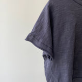 【hamomisi】Cropped length t-shirt(80~130)