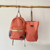 【kids】Washed nylon backpack