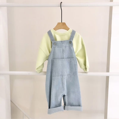 【hamomisi】Denim overalls(120.130)