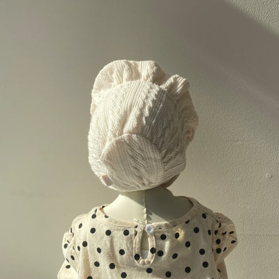 【hamomisi】Knit baby hat(44cm)