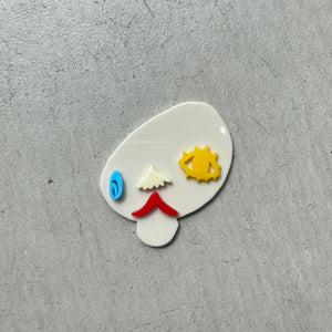 【riru】KAO no.278 (スマホグリップ仕様)