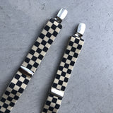 【hamomisi】checkerboard suspender