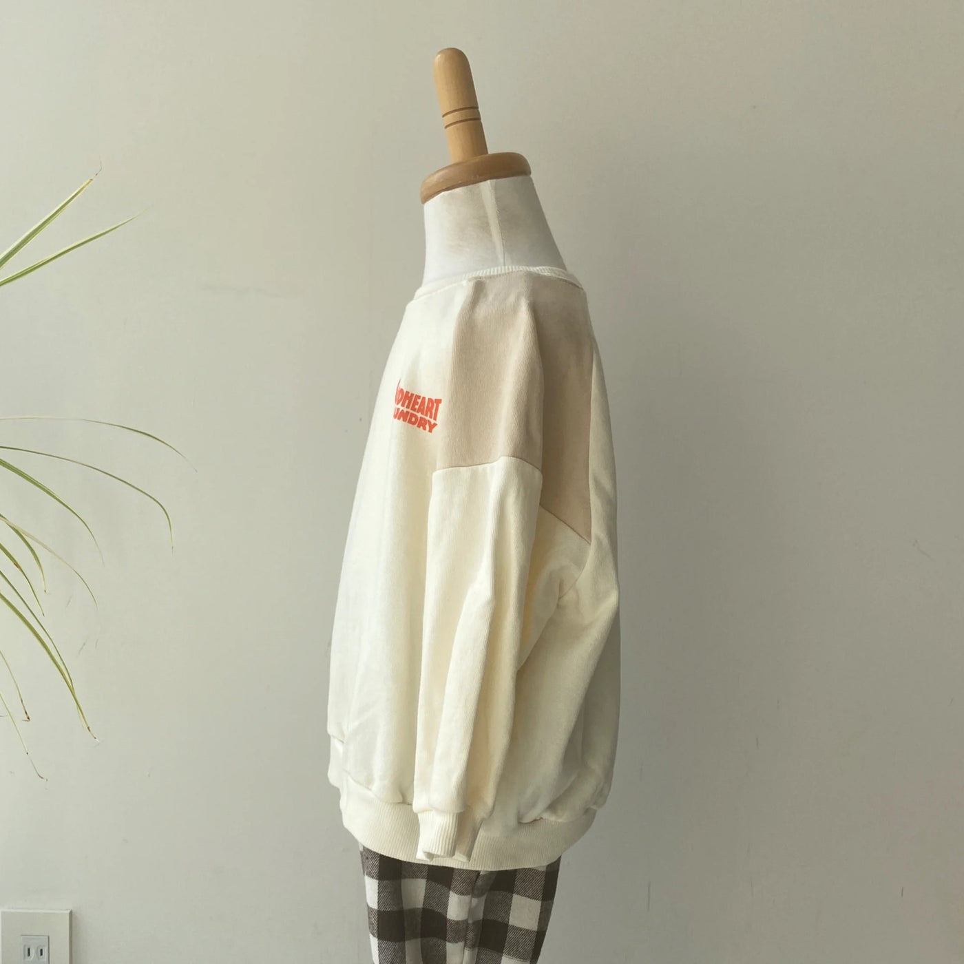 【hamomisi】Kids GOOD HEART sweat(75~120)