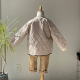 【hamomisi】Quilted jacket(80.90.110)