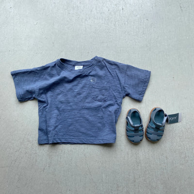 【hamomisi】Chest pocket t-shirt(80~120)