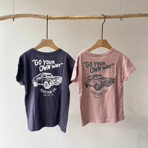 [hamomisi] Car T-shirt (Sizes 120-150)