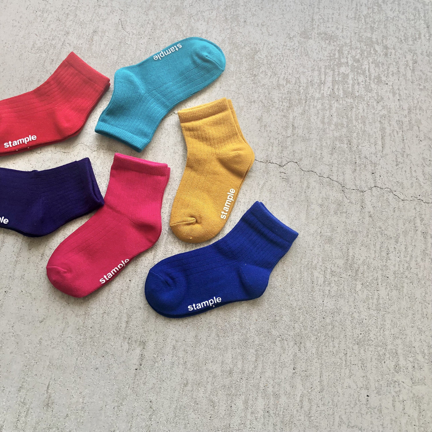 【hamomisi】Accent Short Socks