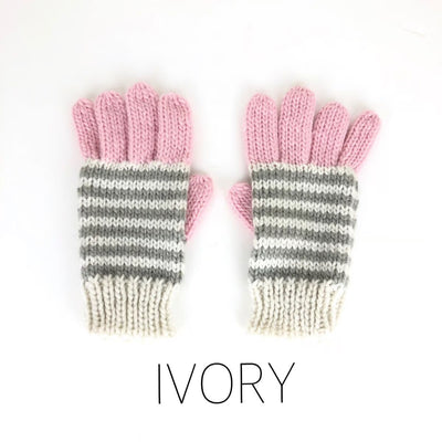 【hamomisi】Pop Border Gloves