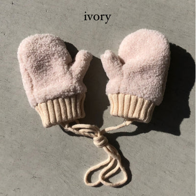 【hamomisi】Boa Lib Mittens