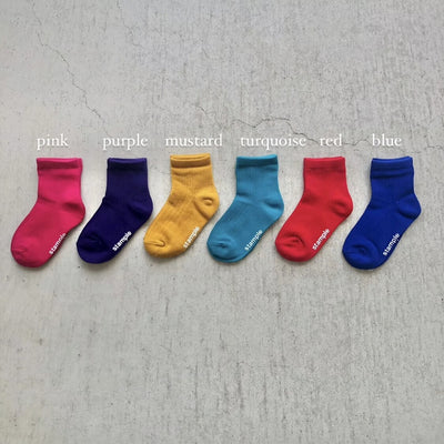 【hamomisi】Accent Short Socks