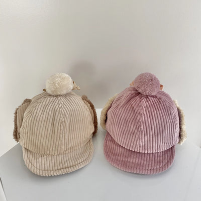 【hamomisi】Pon cod ears cap(50.52.54cm)