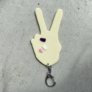 【riru】TE PEACE (L) no.37 (キーホルダー仕様)