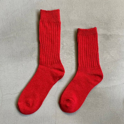 【ハモミシノオトナフク】 Silk mixed socks(Men'sサイズ)