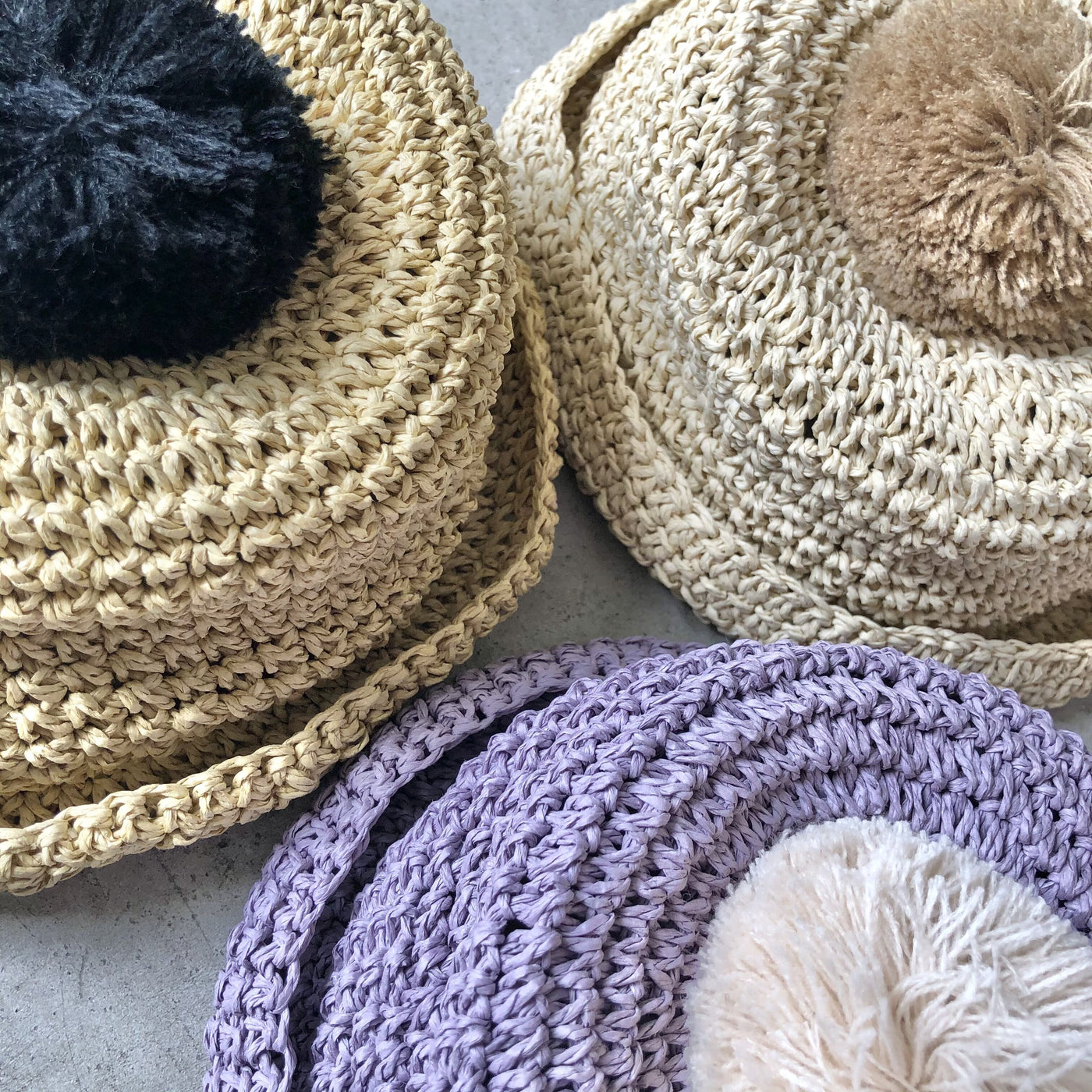 【hamomisi】Pon Coron Hat(50cm)