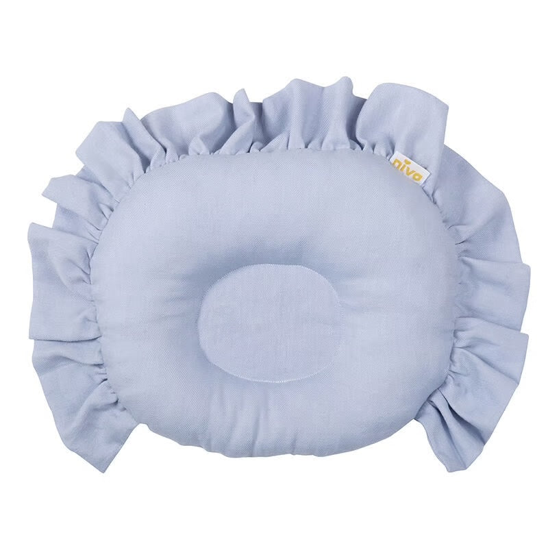 【Niva】コットンリネン赤ちゃん枕／Cotton Linen baby pillow