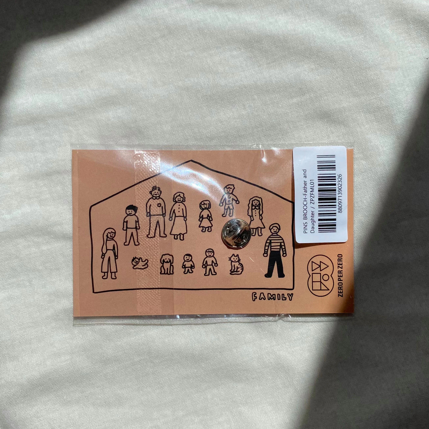 【ZERO PER ZERO】ピンバッチ