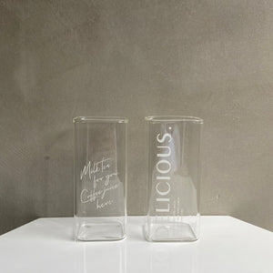 【ハモミシノオトナフク】ガラスコップ　High