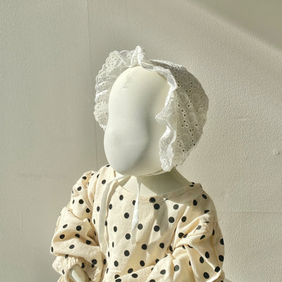 【hamomisi】Lace baby hat(44.46cm)