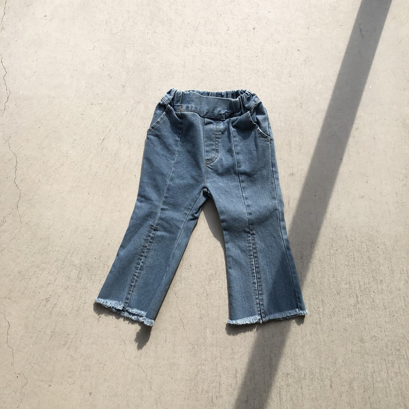 【hamomisi】Center slit denim(80.90.120)