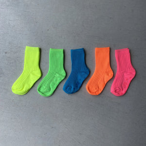 【hamomisi】Neon socks