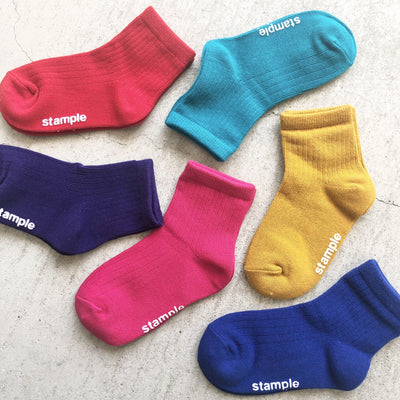 【hamomisi】Accent Short Socks