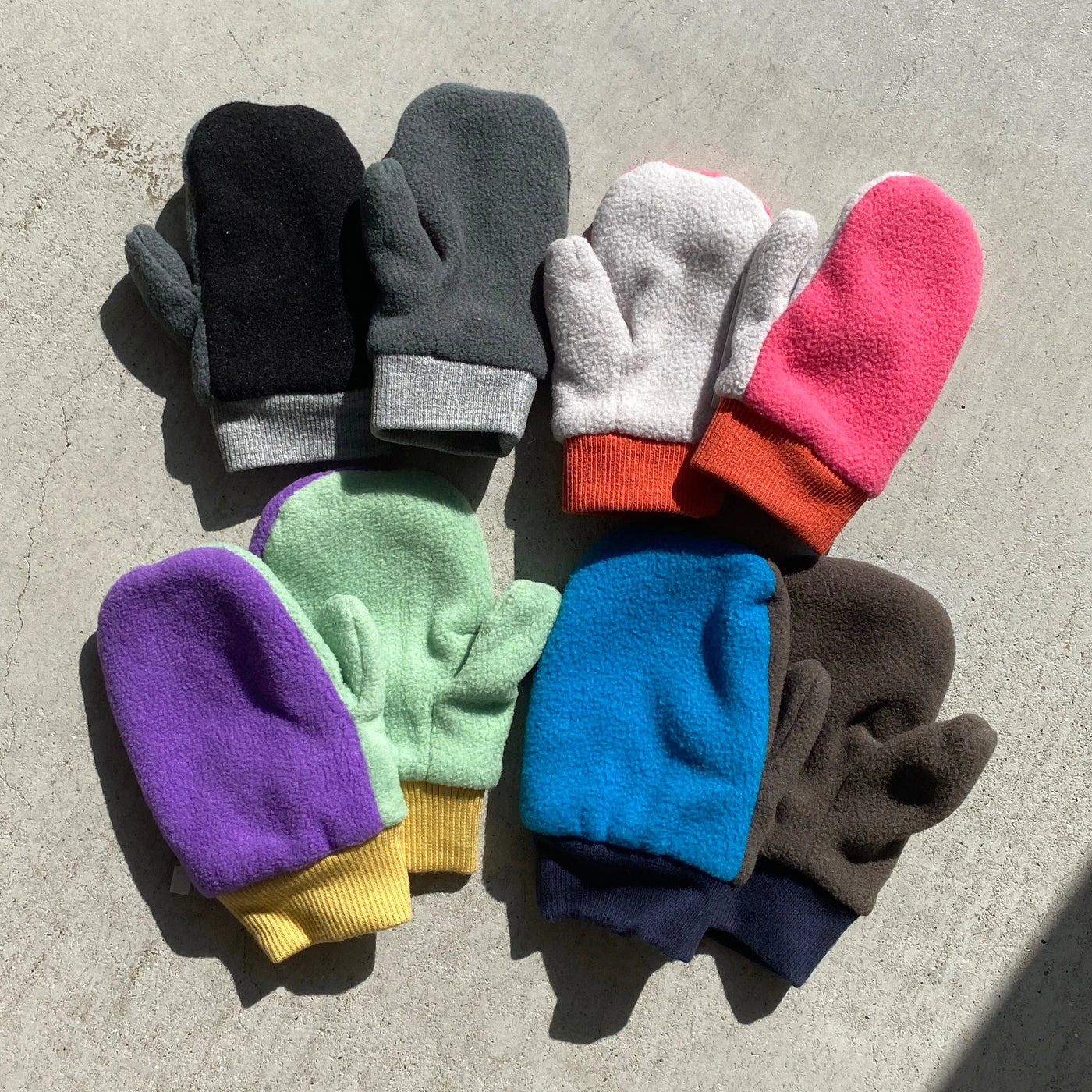 【hamomisi】Fleece Mittens ２