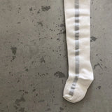 【hamomisi】lame line tights
