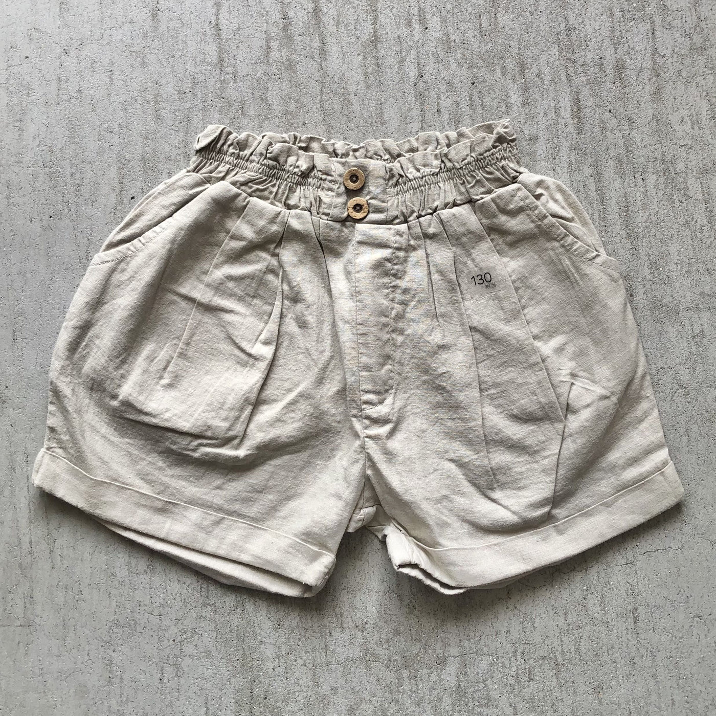 【hamomisi】Linen pants(110.120)
