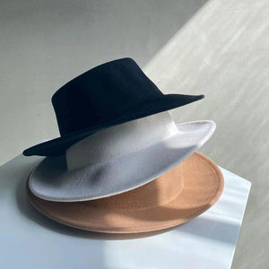 【hamomisi】Wool round hat